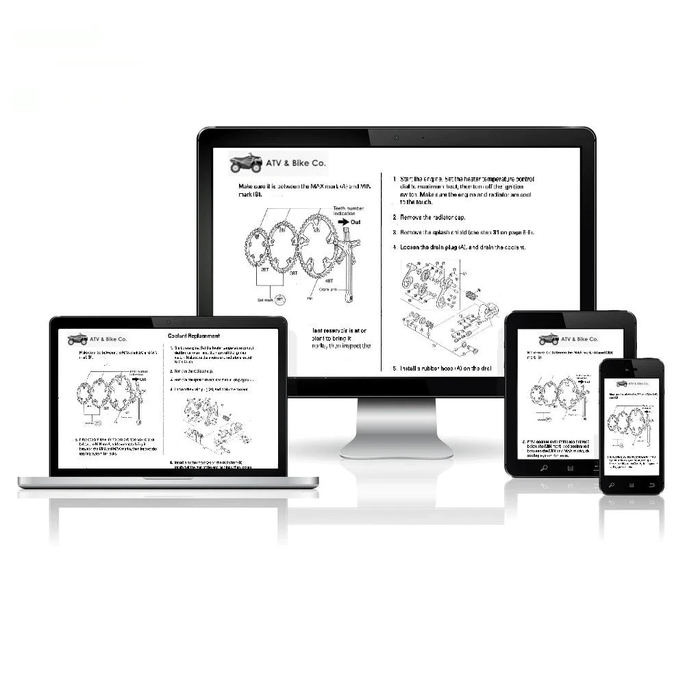 Arctic Cat ATV Repair & Service Manual – Choose Your ATV (Instant